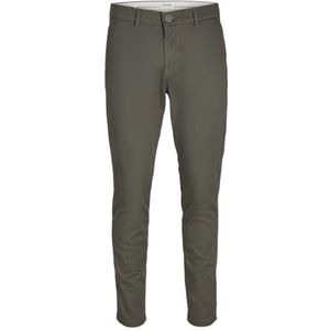 JACK & JONES Jpstmarco Jjturner chinobroek voor heren, Dusty Olive, 32W x 32L