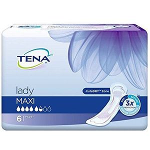 Tena Lady Maxi - Doos van 144 incontinentiepads