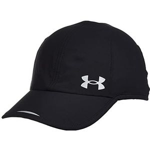 Under Armour Women's Launch Run Hat, Black (001)/Reflective, One Size Fits Most