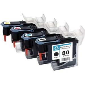 Printkop compatibel met C4820A C4821A C4822A C4823A for Designjet 1050 1055 1055cm 1050c(1 SET)