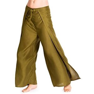 PANASIAM Sunshine Pants plain, olive green, M
