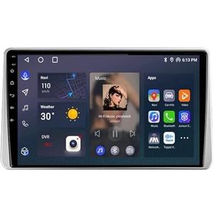 Android 12 Auto Stereo MP5 Player 9'' Screen Autoradio Voor Nissan Sentra 1999-2006 Car-play Android Auto GPS-navigatie Bluetooth RDS FM AM DAB+ Radio Stuurbediening Voice Control(4 Core 1G+16G)