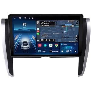 Android 14.0 2 Din Autoradio 9"" Touchscreen Auto Stereo voor Toyota Allion 2007-2020 met Draadloze Carplay Android Auto GPS navigatie AHD Omgekeerd beeld Stuurwielbediening(P1(1G+32G))