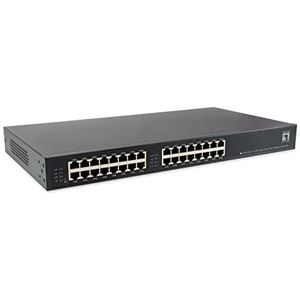 LevelOne PoE-HUB POH-1620 16x GE MidSpan 19"" 400W