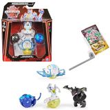 Bakugan - Special Attack-starterpakket - Speelset met 3 Bakugan-actiefiguren en 3 Brawler-kaarten - stijlen kunnen variëren