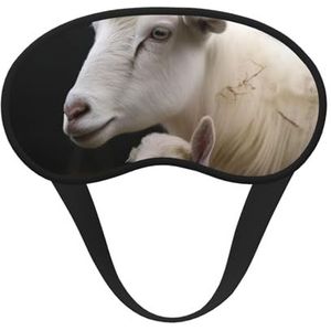 Schattig schapen met moederslaapmasker voor zijslaper, lichtblokkerende nachtmaskers voor slapen oogmasker voor vrouwen mannen oogbedekking zachte comfortabele oogschaduw voor reizen, dutje