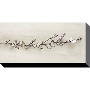 1art1 Vlinders Poster Kunstdruk Op Canvas Cherry Blossom, Ian Winstanley Muurschildering Print XXL Op Brancard | Afbeelding Affiche 100x50 cm