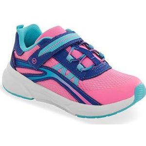 Stride Rite M2p Journey 3.0 Sneakers voor dames, roze, 1 Wide Little Kid
