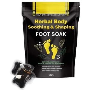 Kruidenvoetbadparels - Zachte, Hydraterende Voetverzorging For Luie Mensen, Afslankende En Figuurvormende Voetbadzakjes