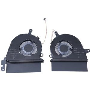 HIOPOIUYT CPU GPU Fan Laptops Koelventilator DC5V 4Pin 4wires Coolers Fan Voor 15 15-DF0008CA 15-DF001 Laptops Deel