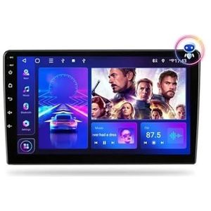 GEUXE 9/10.1 ""2din Android 11 Auto Radio Multimedia Video Player Navigatie GPS Head Unit Fit for Nissan for kia for H onda for Toyota for VW (Color : 10 inch-T10Max-Cam)