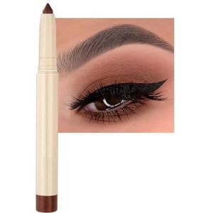 Parelmoer Oogschaduw Potlood Stick Blijvende Glitter Shimmer Oogschaduw Pen Eyeliner Stick Ogen Make-up Gereedschap Waterdicht 22 Kleuren (Size : NO.17)