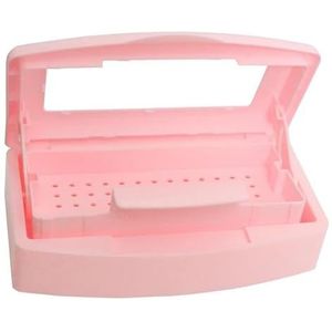 nail Tool Sterilizer Box, plastic sterilisatiebakje voor pincetten, wimperextensions, haarsalon, spa, nagelimplement