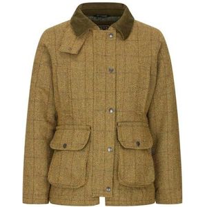 Walker and Hawkes - Derby jas voor dames - schietjas/jachtjas/country jas - tweed - Donker saliegroen - EU 40 (UK 12)
