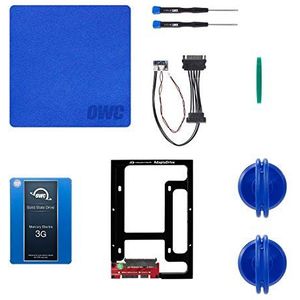 OWC 1,0 TB 3G SSD en HDD DIY Complete Bundelupgradekit voor iMacs eind 2009-2010 (OWCKITIM09HE1TB)