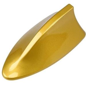 Snelle installatie Haaienvin Autoantenne-antenneafdekking Blanco Basis FM/AM-radiosignaal Antenne Voertuigantenneafdekking Voor Suzuki Swift (Color : Golden)