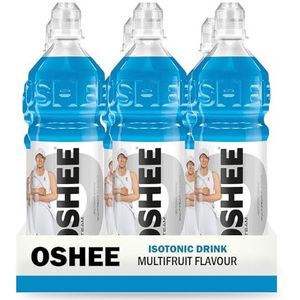OSHEE FRUIT FLAVOR isotonic Drink 750ml (Pack of 6) - Addition of vitamins and L-carnitine – Sugar Free – Hydration – Vitamin Drinks
