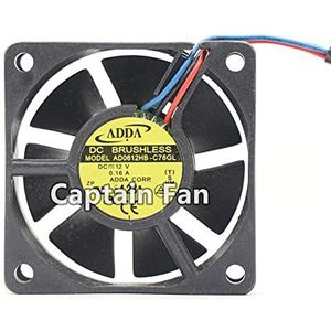 AD0612HB-C76GL ADDA Ventilator 12VDC 0.16A Axiale Koelventilator