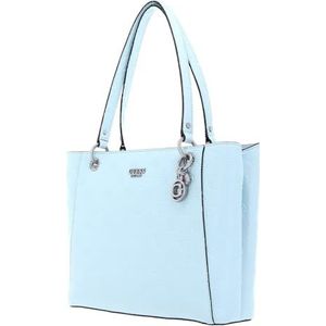 GUESS Galeria Noel Tote Ice Blue, ijsblauw