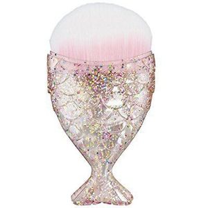 BeatlGem Vrouwen 1 st kleurrijke zeemeermin make-up borstel set professionele gezicht oogschaduw eyeliner foundation blush