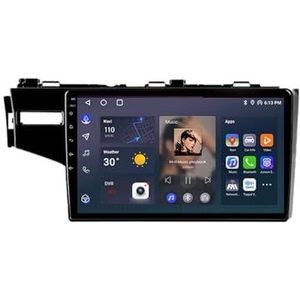 Android 12 Multimedia Stereo Video Speler Voor Honda Fit Jazz 2014-2018 Ondersteunt Car-play Android Auto/Bluetooth/FM AM RDS DAB+ Radio/Stuurbediening(4 Core 2G+32G)