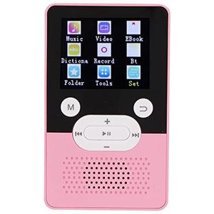 MP4-speler, T9 4H Video Speeltijd 4.2 Muziekspeler 7 Knoppen Hoge Gevoeligheid voor op Reis (8GB)