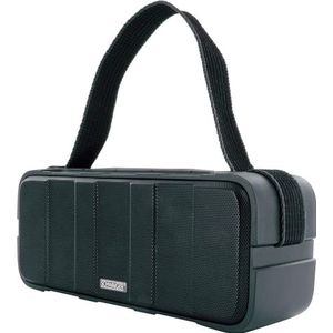 SCHWAIGER -BS220- Bluetooth luidspreker | 30 W | Outdoor | IPX5 | waterdicht en robuust | draagbaar | verstelbare draagriem | met lithium-ion batterij | oplaadbaar | TWS | stereo | zwart