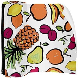 Potlood Case Watrcolor Fruit Pouch Bag Pen Rits Tas voor Kantoorartikelen Reizen School Student Supplies