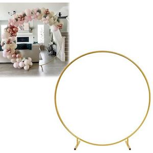 AIBIIN 2x6ft Groene Boog Vorm Achtergrond Met Ronde Top - 2-Zijdige Cover Voor Boog Frame - Geschikt Voor Bruiloft, Ceremonie, Verjaardagsfeest, Baby Shower, Banket Decoratie