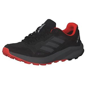 adidas Terrex Trailrider GTX Shoes-Low (Non Football), Core Black/Grey Four/Solar Red, 43 1/3 EU, Core Black Grey Four Solar Red, 43.50 EU