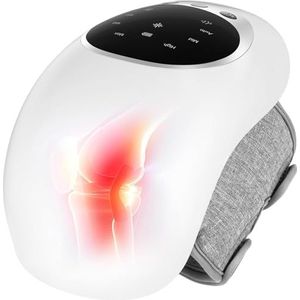 Cozion Kniemassageapparaat, infrarood dieptewarmte voor verlichting van kniegewrichten, laser- en vibratietherapie bij artritis, zwellingen, stijfheid banden en spierletsel, tijdinstellingen