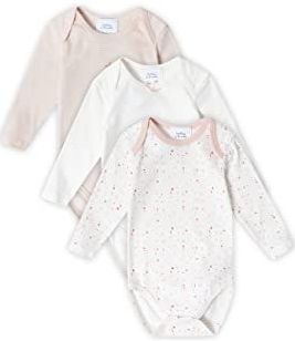 Stellou & Friends - Rompertje - Lichtroze/Wit - 3 Pack