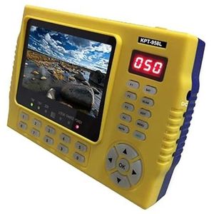 Kpt 958l 4,3 inch LCD-scherm Kpt-958l Dvb-s2 satellietzoeker MPEG4 Satfinder-meter 1080p