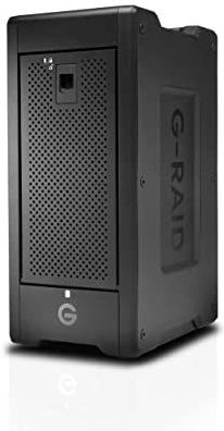 Sandisk - G-RAID Shuttle 8 - Externe Harde Schijf - 48TB - Thunderbolt 3 en USB-C