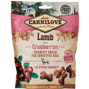 200 GR Carnilove crunchy snack lam/cranberries