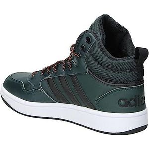 adidas Hoops 3.0 Mid Wtr Schoenen – Mid (geen voetbal) heren,Shadow Green Iron Met Core Black,46 2/3 EU