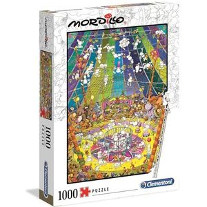 Clementoni Mordillo 39536 Puzzel 1.000 stukjes-Die Show, No Color