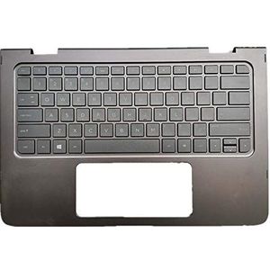 Laptop omhulsel rond toetsenbord & Toetsenbord Voor For HP Spectre 13-4000 x360 13-4100 x360 13-4200 x360 13-4103DX 13T-4000 Zwart