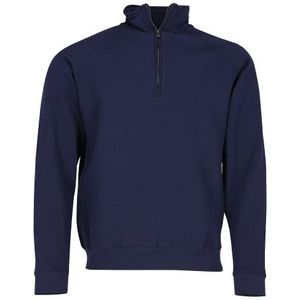 Fruit of the Loom Sweatshirt met ritssluiting voor heren, blauw (Deep Navy 202), M