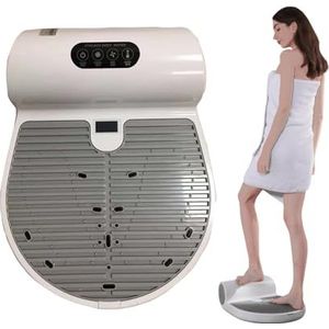 Föhn voor het hele lichaam, lichaam en voeten drogen na het douchen, föhn met 3 standen (verwarmen en koelen), 1350W hogesnelheids negatieve ionen föhn voor badkamer/hotel(B)