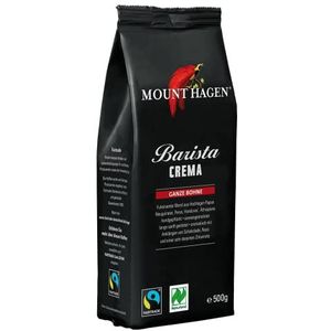 Mount Hagen - Crema Barista - Koffiebonen - Biologisch - 500g