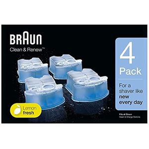 Braun - Clean&Renew CCR - Reinigingscartridge - 4 Stuks