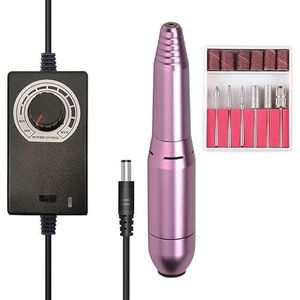 Elektrische nagelvijl, elektrische nagelboor 35000 tpm elektrische nagelboormachine draagbare manicure boormachine professionele nagelboormachine salon nagelboormachine (kleur: 35000 2-weg)