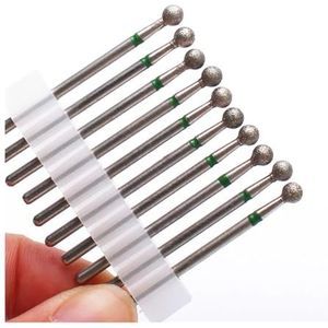 ApuaVireo&Co Nagelboorset for manicure, 10-delige diamantfrees for elektrische manicuremachine, veelkleurig(10pc no13)