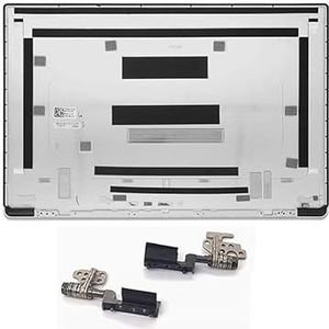 WANGHUIH LCD Achterkant Bovendeksel & Bezel & Scharnieren Compatibel met Dell XPS 15 9570 9580 M5530 Laptop 0M7JT3 (A+H)