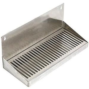 Lekbak Van Roestvrij Staal, Zonder Afvoerbuis, 40 Cm Breed