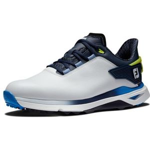 FootJoy Heren Pro|SLX golfschoen, wit/marineblauw/blauw, 11 UK, Wit Navy Blauw, 43.5 EU
