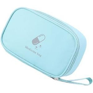 Kalttoy Draagbare Lege Eerste Hulp Tas Reizen Geneeskunde Zakken Medicijnen Lege Eerste Hulp Zakken Voor Outdoor Camping Reizen Geneeskunde Organizer, Blauw, Massa Schoonheid