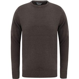 Badger Crew Neck Knitted Jumper in Ebony Grey – Kensington Eastside - XL