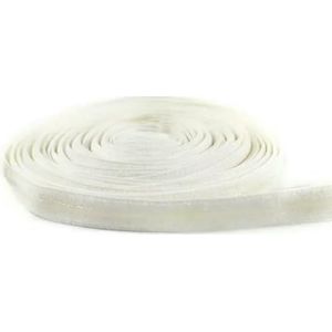 5/10 meter transparante antislip elastische band 8-25 mm siliconen stretchband ondergoed bh schouderband kleding naai accessoires-wit-15 mm-5 meter